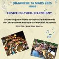 Affiche concert 16 mars 25