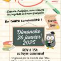 Affiche dictee 26 janv 25